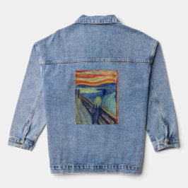 De Schreeuw (van de natuur) Edvard Munch  Denim Jacket