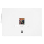 De Schreeuw van Edvard Munch, Houtsnijwerk Express (Achterkant Horizontaal)