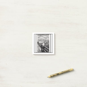 de schreeuw van Edvard Munch Post-it® Notes