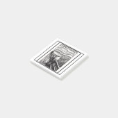 de schreeuw van Edvard Munch Post-it® Notes (Schuin)