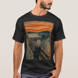 De schreeuw van Edvard Munch T-shirt