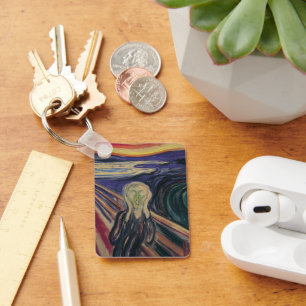 De Schreeuw van Edvard Munch, Vintage Expressionis Sleutelhanger