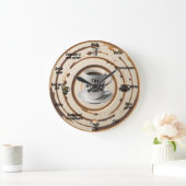 De schrijfcyclus Acryl Grote Klok (Huis)