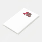 De schrijver niet storen post-it® notes (Schuin)