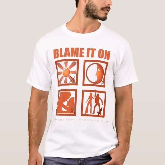 De schuld op het Boogie T-shirt (Voorkant)