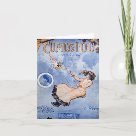 De schuldbekentenis van de Cupido Kaart (Voorkant)