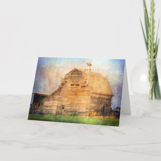 De schuur met de gebroken Cupola Kaart (Voorkant)