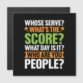 De Score Pickleball-liefhebber (Voorkant / Achterkant)