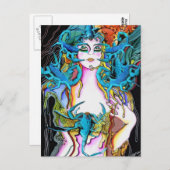 De Scorpion Woman Briefkaart (Voorkant / Achterkant)