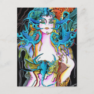 De Scorpion Woman Briefkaart