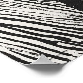 De Scream (1895) van Edvard Munch. Poster (Hoek)