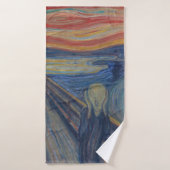 De Scream, Edvard Munch Badhanddoek (Badhanddoek)