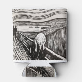 De Scream Edvard Munch Blikjeskoeler (Achterkant)