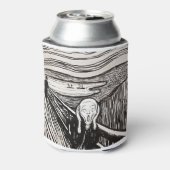 De Scream Edvard Munch Blikjeskoeler (Blikje Achterkant)