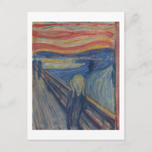 De Scream, Edvard Munch Briefkaart