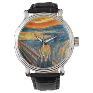 De Scream - Edvard Munch Horloge