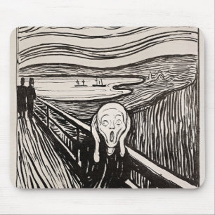 De Scream Edvard Munch Muismat