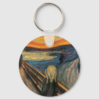 De Scream - Edvard Munch Sleutelhanger