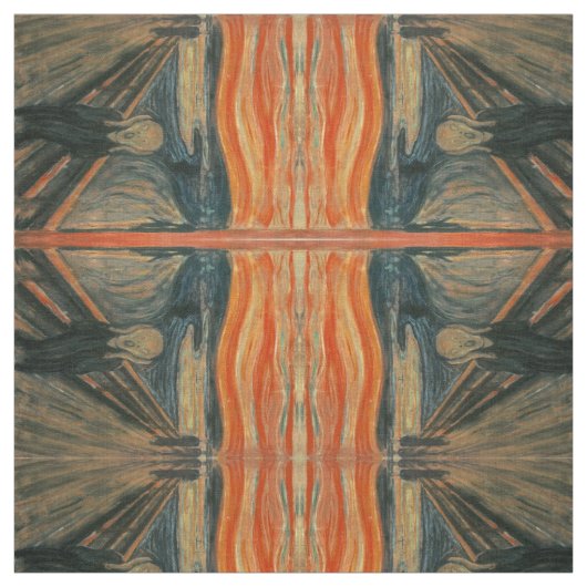 De Scream - Edvard Munch Stof (Swatch)
