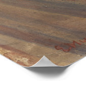 De Scream of Horror van Edvard Munch 1893 Poster (Hoek)