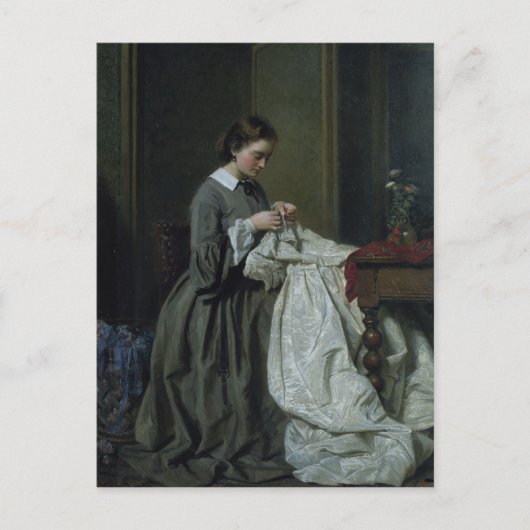 De Seamstress Briefkaart (Voorkant)