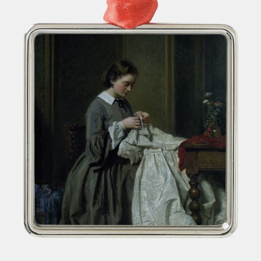 De Seamstress Metalen Ornament (Voorkant)