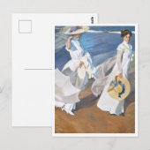 De Seashore, Joaquín Sorolla Briefkaart (Voorkant / Achterkant)