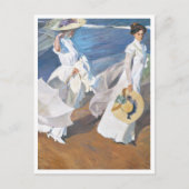 De Seashore, Joaquín Sorolla Briefkaart (Voorkant)