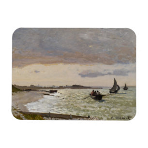 De Seashore te Sainte-Adresse, 1864 Magneet