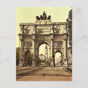 de Seigesthor (d.w.z. Siegestor) (Triumphal Arch); Briefkaart
