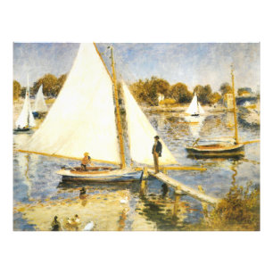 De Seine bij Argenteuil Auguste Renoir Foto Afdruk