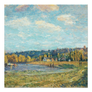 De Seine in Saint-Cloud Alfred Sisley Poster Perfect Poster