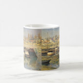 De Seine te Asnieres door Claude Monet Koffiemok (Center)