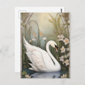 De Serene Swan Briefkaart (Voorkant / Achterkant)