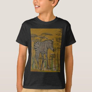 De Serengeti Spirit: Zebra Grazen in de Mara T-shirt