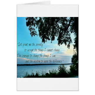 De Serenity Prayer