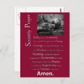 De Serenity Prayer Briefkaart (Voorkant / Achterkant)