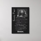 De Serenity Prayer Canvas Afdruk (Voorkant)