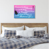 De Serenity Prayer Canvas Afdruk (Insitu (Slaapkamer))