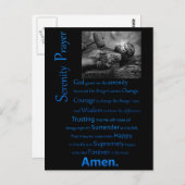 De Serenity Prayer Hammer Briefkaart (Voorkant / Achterkant)