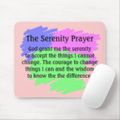 De Serenity Prayer Muismat (Met muis)