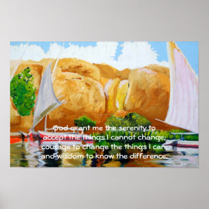 De Serenity Prayer Poster