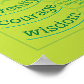 De Serenity Prayer Poster (Hoek)