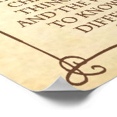 DE SERENITY PRAYER POSTER (Hoek)