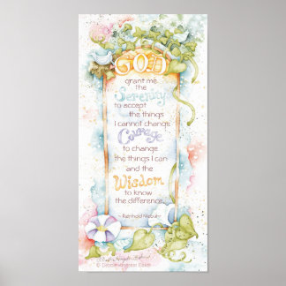 De Serenity Prayer Poster