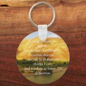 De Serenity Prayer Sleutelhanger (Voorkant)