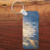 De Serenity Prayer Sleutelhanger (Voorkant)
