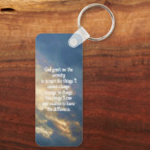 De Serenity Prayer Sleutelhanger (Achterkant)