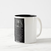 De Serenity Prayer Tweekleurige Koffiemok (Voorkant rechts)