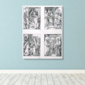 De serie "kleine passie" canvas afdruk (Insitu (Houten vloer))